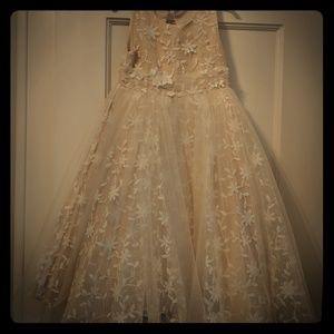 BHLDN Jesse flower girl dress (ivory) size 6 & 8